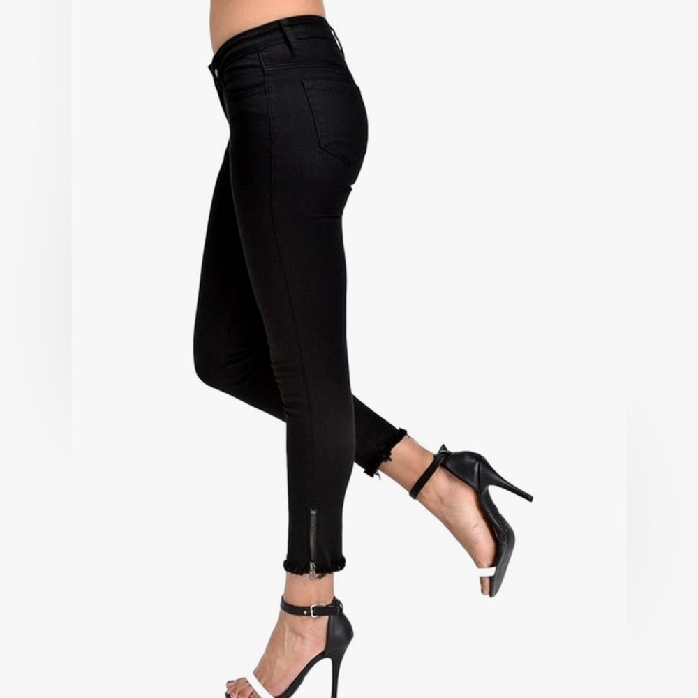 KanCan Black Ankle & Cropped Jeans